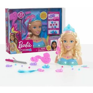 Papusa Barbie Styling Head Dreamtopia - Manechin pentru coafat cu accesorii incluse imagine