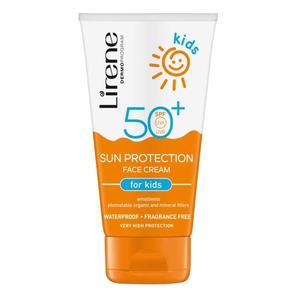 Crema de fata pentru copii, cu factor ridicat de protectie solara Lirene SPF 50, 50ml imagine