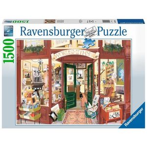 Puzzle - Librarie, 1500 piese | Ravensburger imagine