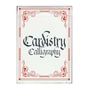 Carti de joc - Cardistry Calligraphy - Red | Magic Hub imagine