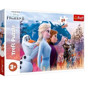 Puzzle 24 de piese - Frozen II - Calatoria Magica | Trefl imagine