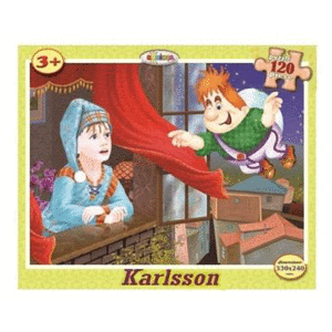 Puzzle 120 de piese - Karlsson | Dorinta imagine