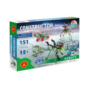 Set constructie4in1 - Robots | Alexander Toys imagine