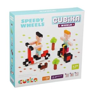 Joc de constructie - Pixel, Speedy Wheels | Cubika imagine
