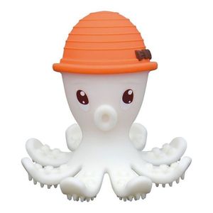 Jucarie dentitie - Octopus Orange | Mombella imagine