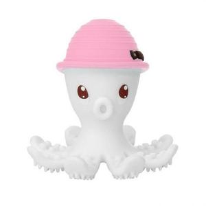 Jucarie dentitie - Octopus Pink | Mombella imagine