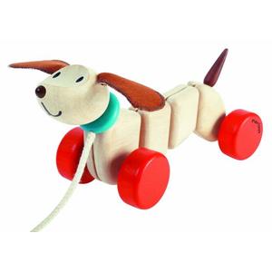 Jucarie din lemn - Happy Puppy | Plan Toys imagine