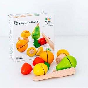 Set joaca - Fruit & Vegetable Play Set | Plan Toys imagine