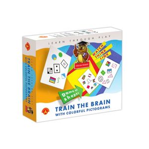 Joc educativ - Train the Brain - With Colourful Pictograms | Alexander Toys imagine