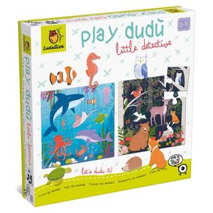 Puzzle educativ - Play Dudu: Little Detective-Find the animals | Ludattica imagine