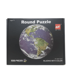 Puzzle rotund - Pamantul | Gxf Toys imagine