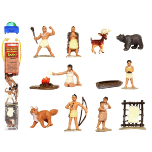 Tub cu figurine - Powhatan Indians | Safari imagine