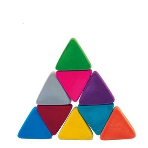 Jucarie educativa - Triunghiuri colorate | Rubbabu imagine