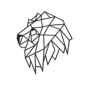 Puzzle 3D decorativ - Lion Head, 134 piese | EWA imagine