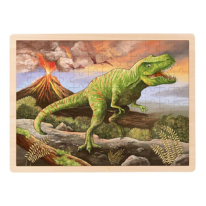 Puzzle 96 piese - T-Rex | Goki imagine