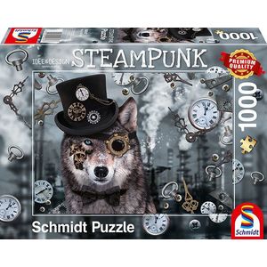Puzzle 1000 de piese - Markus Binz - Steampunk Wolf | Schmidt imagine
