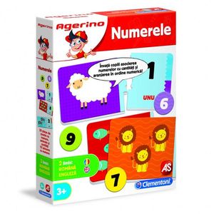 Puzzle educativ - Agerino - Numerele | Clementoni imagine