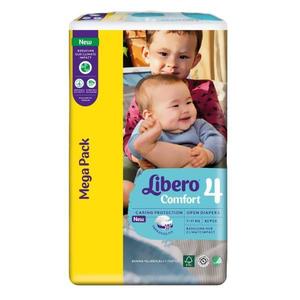 Scutece pentru Bebelusi - Libero Comfort Mega Pack, marime 4 (7-11 kg), 82 buc imagine