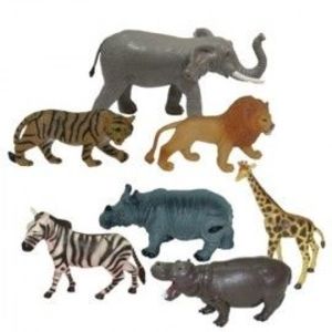 Animale salbatice set de 7 figurine - Miniland imagine