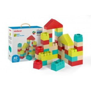 Joc de construit Eco Kim Blocks 40 piese imagine