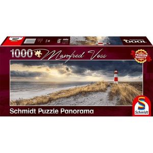 Puzzle 1000 piese - Manfred Voss - Lighthouse, Sylt | Schmidt imagine