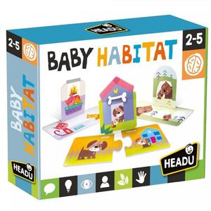 Puzzle educativ - Baby Habitat | Headu imagine