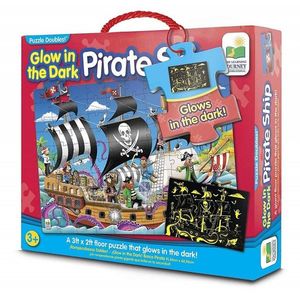 Puzzle - Glow in the dark - Barca piratilor | The Learning Journey imagine