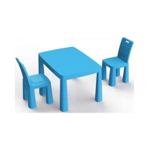Set masa copii si scaune 04681 albastru imagine