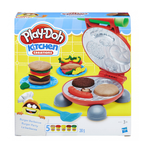 PLAY DOH BURGER BARBECUE imagine