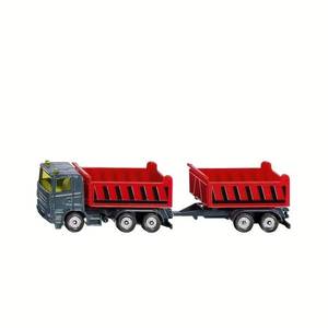 TRUCK WITH DUMPER BODY AND TIPPING TRAILER imagine