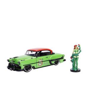 CHEVY BEL AIR YEAR 1953 WITH POISON IVY DC COMICS GREEN imagine