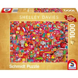 Puzzle 1000 de piese - Vintage Toys | Schmidt imagine