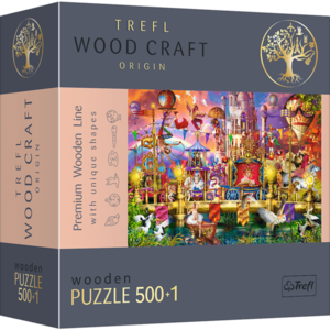 Puzzle din lemn - Magical World | Trefl imagine