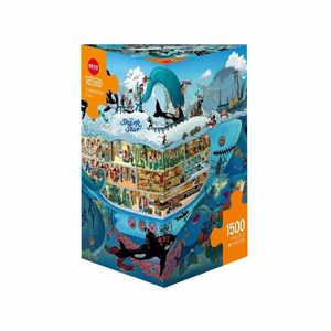 Puzzle 1500 piese - Submarine Fun | Heye imagine