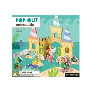 Joc Pop Out - Castelul sirenelor | PETIT COLLAGE imagine