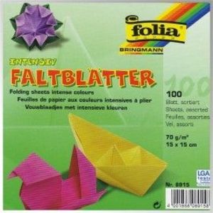 Hartie origami 100 patrata 1515 imagine