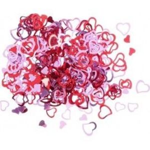 Confetti stralucitoare – inimi , 2 imagine