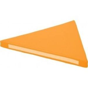 Saltea din spuma, triunghiulara – portocaliu imagine