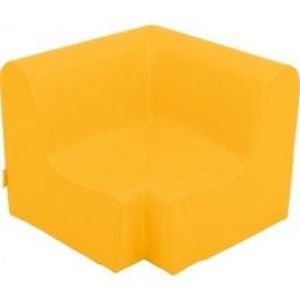 Canapea pentru colt - spuma - marimea 0 - portocalie imagine
