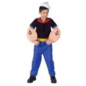 Costum Popeye copil 7 ani imagine