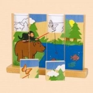 Puzzle vertical Ursul imagine