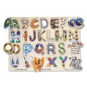 Melissa & Doug - Puzzle lemn Alfabet imagine
