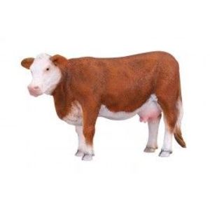 Figurina Vaca Hereford imagine