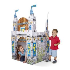 Castel din carton Medieval Castle - Melissa & Doug imagine
