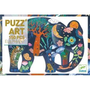 Puzzle Djeco Elefant imagine