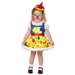 Costum clown fetita 4-5 ani imagine