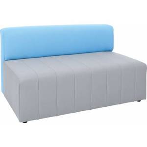 Canapea pentru gradinita gri-albastru Modern ignifug imagine