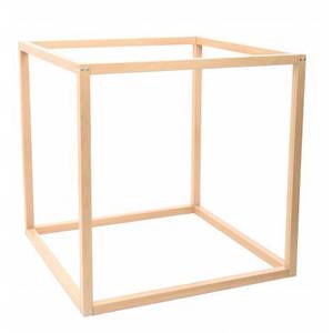 Cub din lemn pentru accesorii senzoriale imagine
