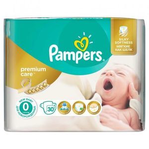 Scutece Pampers 0 New Baby Premium Care sub 2.5kg (30)buc imagine