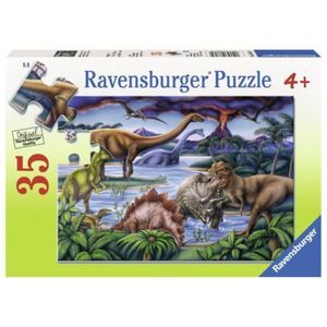 Puzzle dinozauri, 35 piese imagine